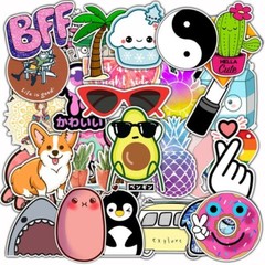500 New Random Skateboard Stickers bomb Laptop Luggage Decals Dope Sticker Lot