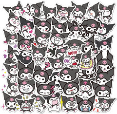 50Pcs Kuromi Stickers Pack Cute Stickers for Kids Teens Adults Waterproof Vinyl