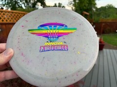 (New Listing) 175G PFN Thunderbird Rainbow Disc Golf Innova PDGA Splatter #3026