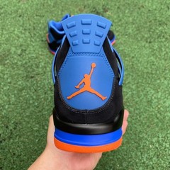 AJ4 Retro “Cavs” Safety Orange-Game Royal 308497-027 NEW Men’s Size 4-11