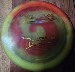 Innova JK 5x Champion Valkyrie PFN OOP ONE OF A KIND FLY DYE Rainbow Foil