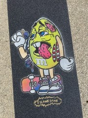 Mob Skateboard Grip Tape M&M Mr. Yellow Zombie Skateboarder Grizzly Jessup Zero