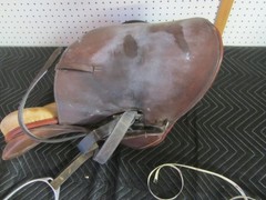 Used /vintage ? saddle unknown. Read description for details.