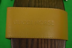 Gucci Horse Brush w/ Pair of Riding Boot Pulls Sold by M.J Knoud 716 Madison Ave