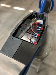 Razor E300, E325 Deck Conversion Kit for 3x12v SLA & Off-size Li-Ion Batteries
