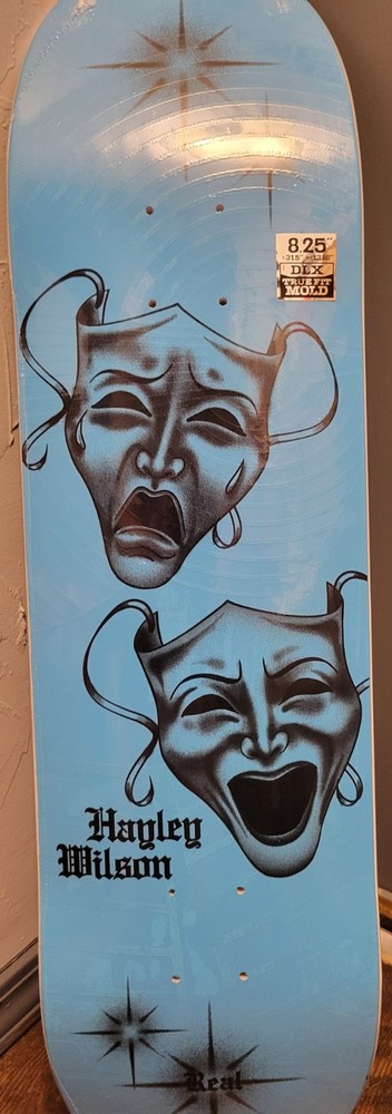 Real Hayley Wilson Cry Later TF Skateboard Deck Nike SB Dunk Low Tattoo Inspired
