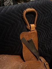 Vintage Western Y Saddle Imported From Texas