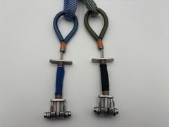 Vintage CCH Alien Cam Rock Climbing Green & Blue Set