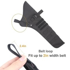 Archery Lightweight Hip Arrow Quiver Foldable Compact Arrows Bag with Molle S…
