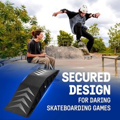 Single-Piece , Bike Ramp, Skate Ramp – Design for Beginners, More Durable, Sa…