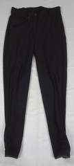 OVATION CLASSIC RIDING BREECHES BLK MEDIUM WOMEN PANTS KNEE PATCHES STRETCH K478