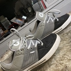 Osiris Protocol Skateboarding Shoes Gray/Black Men’s US 8.5 Medium (D)