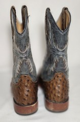 Roper Men’s Brown/Gray Leather Western Boots US 8.5D Style 09-020-0191-3378