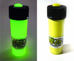Glow-On YELLOW Glow Paint For Gun Sights, Fishing Lures, 4.6 ml Vial, Bright