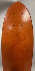 Ed Templeton Original Hand-Drawn Signed Sketch Skateboard Deck OOAK Artwork A31