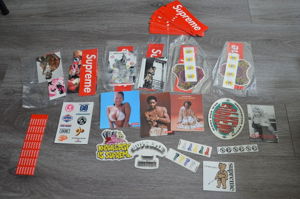 Supreme Sticker LOT 17x Box Logo and Assorted other 100% Authentic