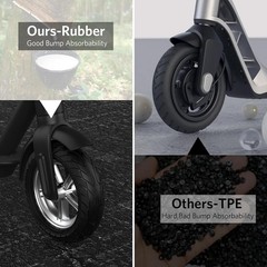 60/70-6.5 Scooter Tire, 10×2.50 Solid Scooter Tire 10 inch Electric Rubber Tu…