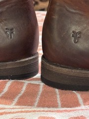 Frye Women’s Leather Paige Tall Riding Boots Cognac US 8.5B MPN 3476534-C0G