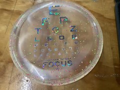Discraft Crystal FLX Confetti Focus .5 173 gram golf disc Ledgestone Disc Golf