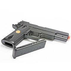 Airsoft Pistol Handgun P169 .45 High Powered Spring Action Pistol 200 FPS AIR BB