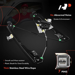 Front Right Power Window Regulator w/ Motor 2010-15 Cadillac SRX 11 9-4X