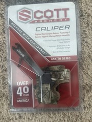 SCOTT Caliper Release Aid Index Finger Camouflage Compound Bow