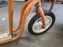 1980’s Orange Crush Kick Scooter Crusher