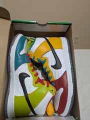 Nike SB Dunk Pro QS Multi-Color Skateboarding Shoes US 9.5 Medium (D,M)