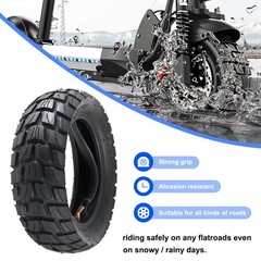 80/65-6 Scooter Tire & Inner Tube 10″ Offroad Tire Motorcycle Electric Scooter