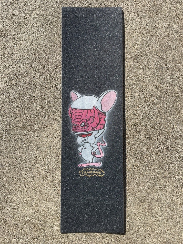 Mob Skateboard Grip Tape Pinky The Brain Scary Monster Mouse Rat Funny Cartoon