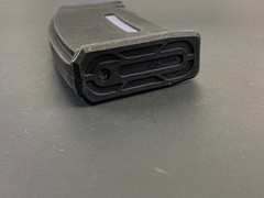 Evike BAMF 30rds Polymer MilSim Magazine for Airsoft AEG Rifles BLACK + BLUE