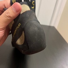 La Sportiva TC Pro Rock Climbing Shoes Mens EU 42.5 US 9.5 Tan Black Vibram
