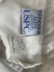 Devon Aire Concour Elite English Show Shirt White 36 Women’s