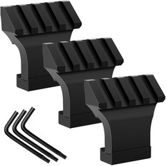 Anovo 45 Degree Offset Rail Mounts,Offset Picatinny Rail Mount Low Profile Al…
