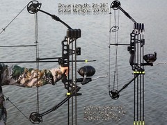 Compound Bow Fishing Combo Kit 20-70 LBS Hunting Bow with Bowfishing Arrow &Reel