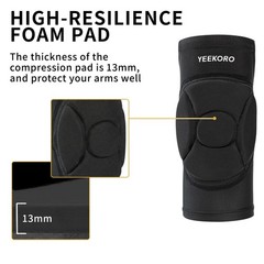Kids/Youth Knee Pads Elbow Pads Compression Support Sleeve with Thickened Pad…