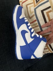 Nike SB Dunk High Pro ISO Kentucky Blue/White Skate Shoes, Men’s US 11 M