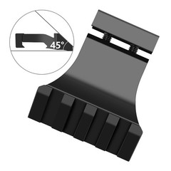 Anovo 45 Degree Offset Rail Mounts,Offset Picatinny Rail Mount Low Profile Al…