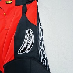 Mens Paintball Pants Size S Paintgall Red Black Padded Thick Tactical Team Gear