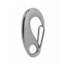 T316 Stainless Steel Gate Snap Hook 3-3/4″, 1000 Lbs WLL Marine Grade Carabiner