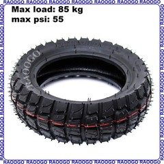 255×80 Tire &Tube fit 80/65-6 10×3 Varla Nanrobat d6+ Mantis pro Electric Scoote