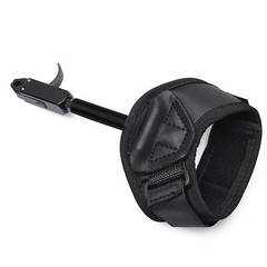 1x Archery Compound Bow Release Aids Adjustable Comfortable Quick Release