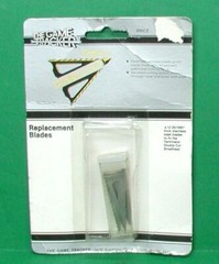 Game Tracker Terminator Double Cut Serrated Broadhead Replacement Blades New Pak