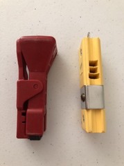 Sargent Stubby Stub-In Coaxial Coax Cable Stripper RG 8500s & UP-B36 Slitter