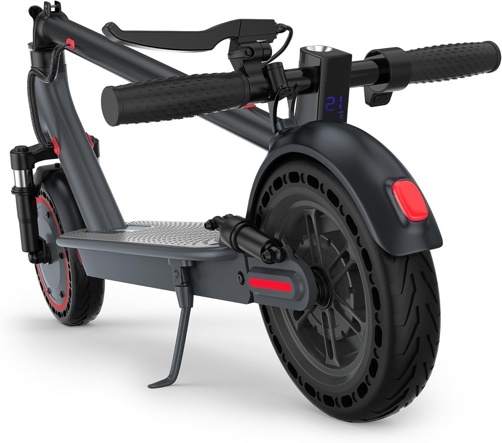 Ladped LP10 10″ Folding Electric Scooter with Dual Suspension & Braking System