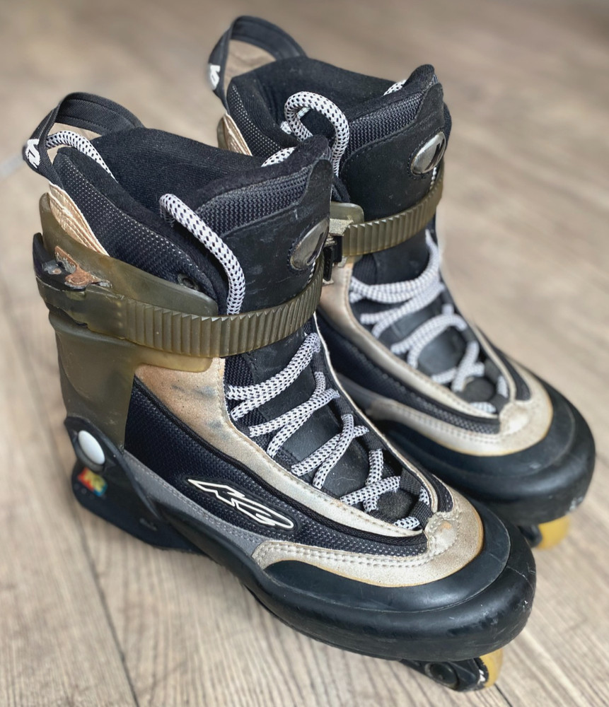 K2 NATURAL Aggressive Inline Skates size US 10 RARE Vintage