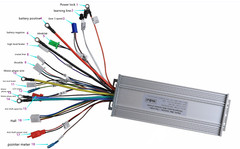 48V-64V 1000W-1800W Brushless Speed Controller LCD Throttle Ebike Go Kart Quad