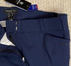 Ariat Pro Prelude NWT Riding Breeches Pants Womens Size 30R Full Seat Navy New