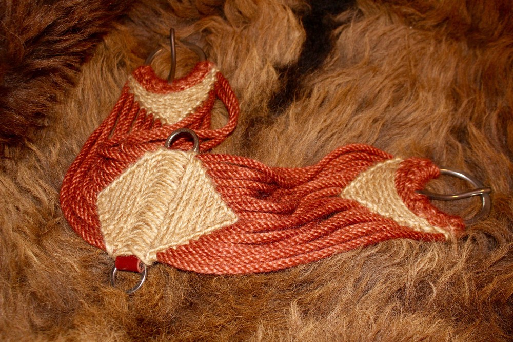 CINCH ~ GIRTH ~ CUSTOM ~ Handmade 100% Mohair