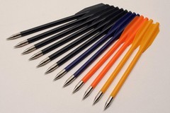 EMIYA 36 Pack Pistol Crossbow Arrows for 50-80 Lb | Durable Plastic & Metal Tips